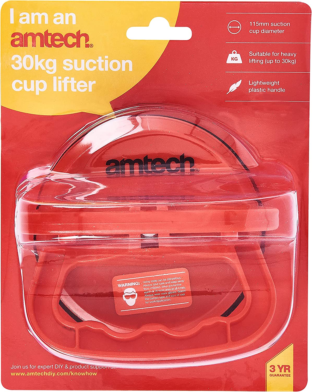 Amtech J1850 Suction Cup Lifter